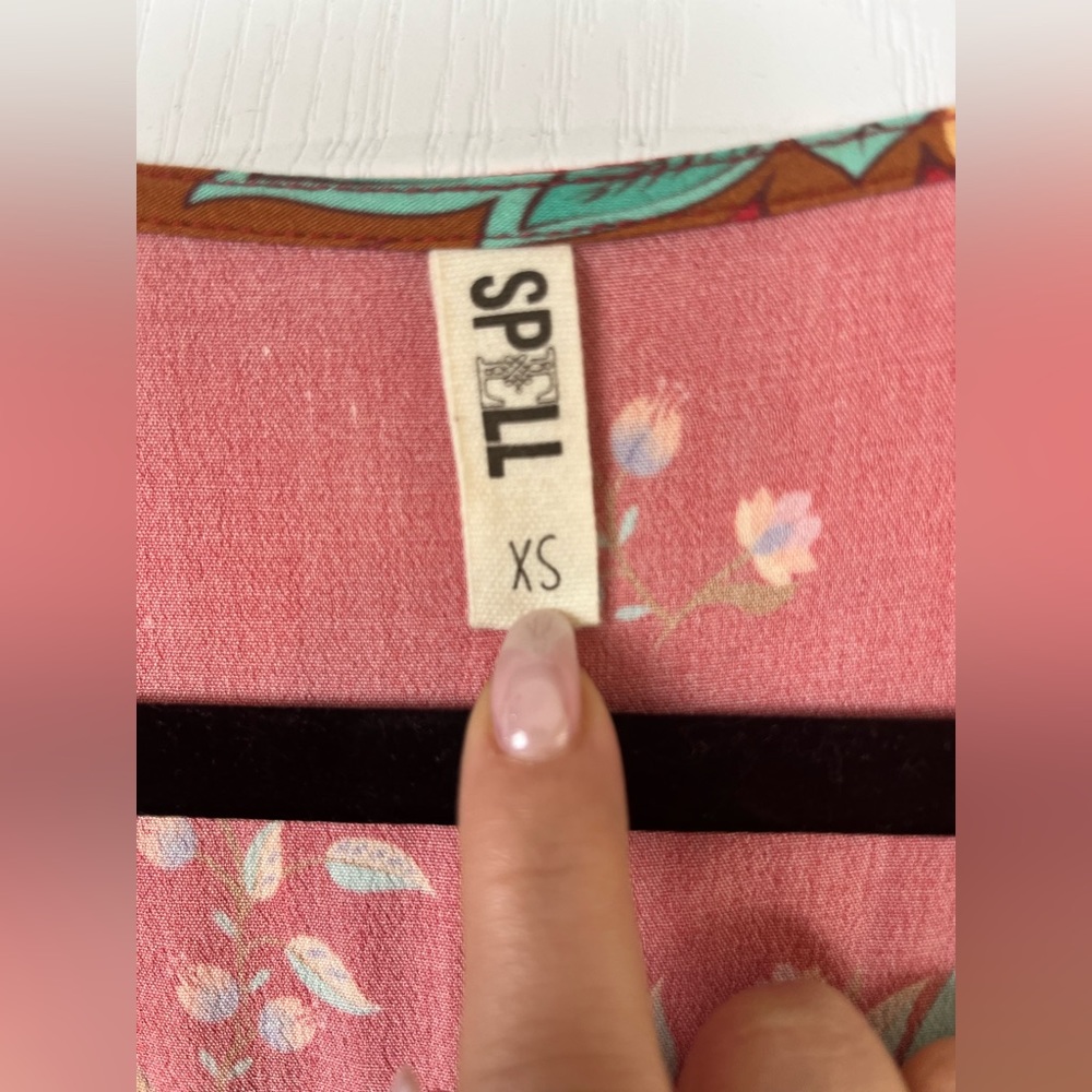 Spell Lotus kimono Gown EUC - Picture 10 of 16